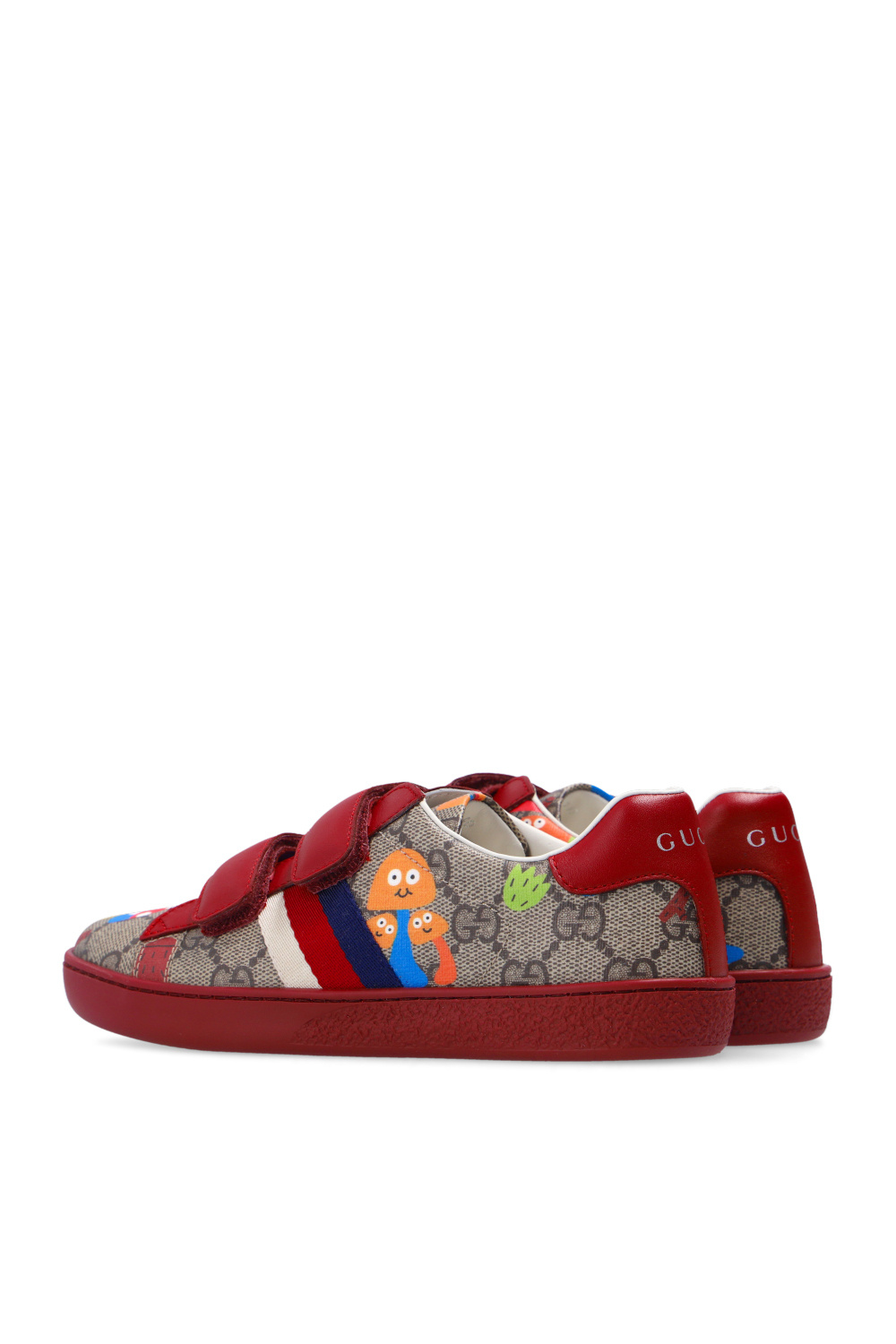 Gucci Kids touch fastening sneakers - SchaferandweinerShops